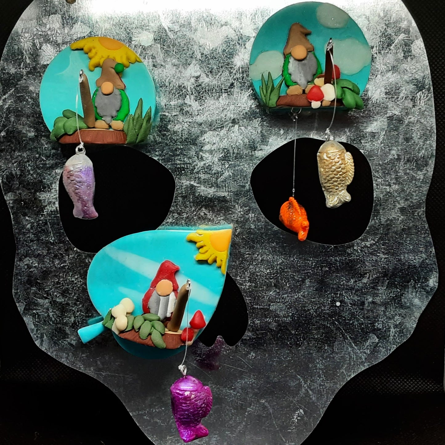 Gnomes Gone Fishin" Air Freshener