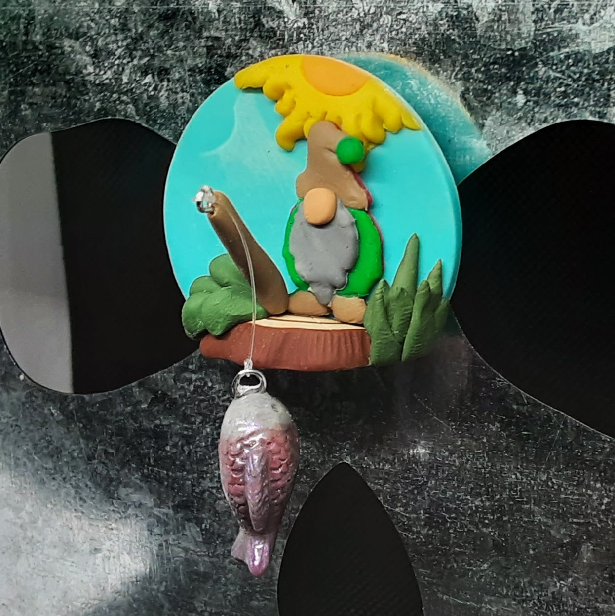 Gnomes Gone Fishin" Air Freshener