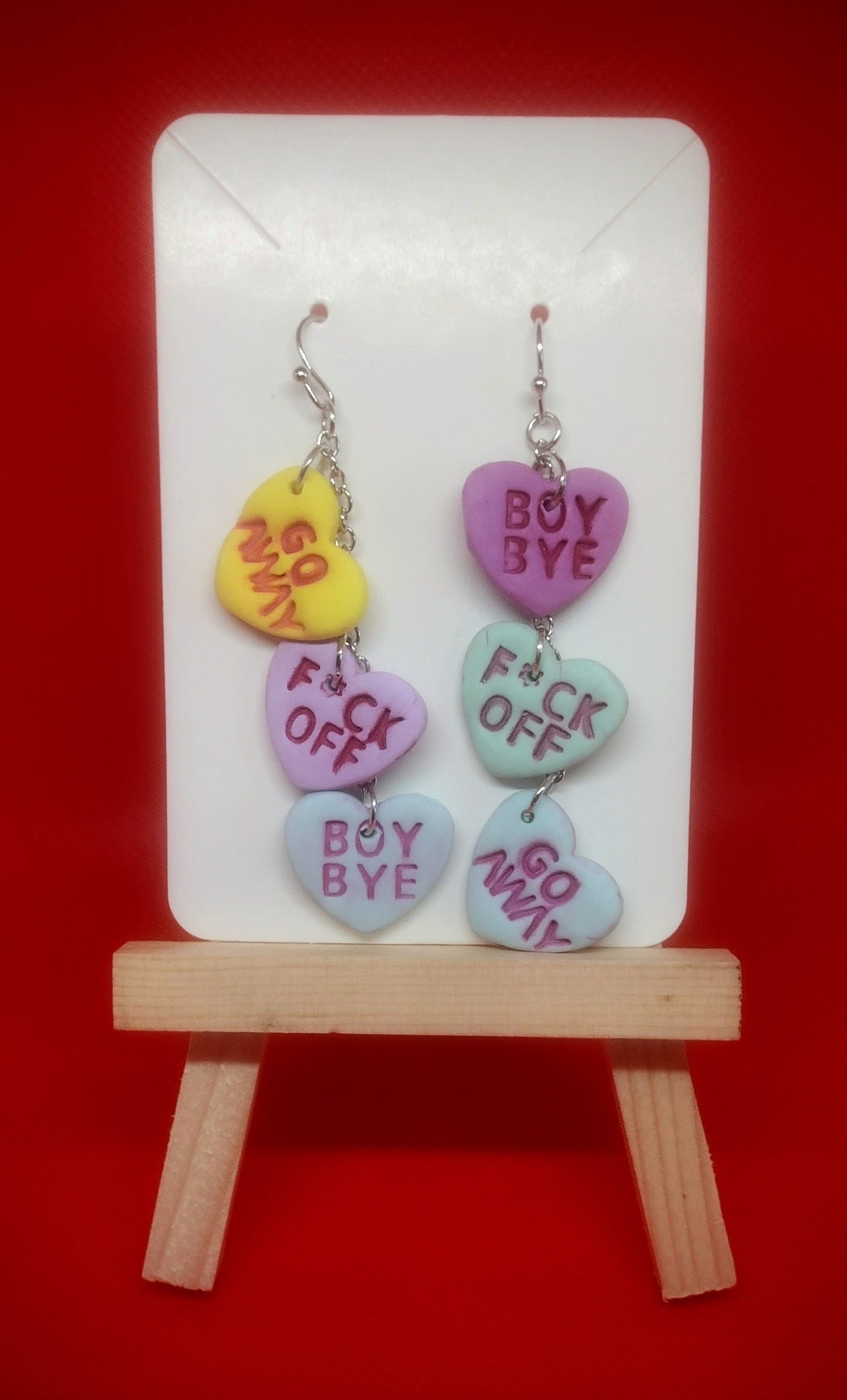 Un-Sweet Heart Candy Earrings