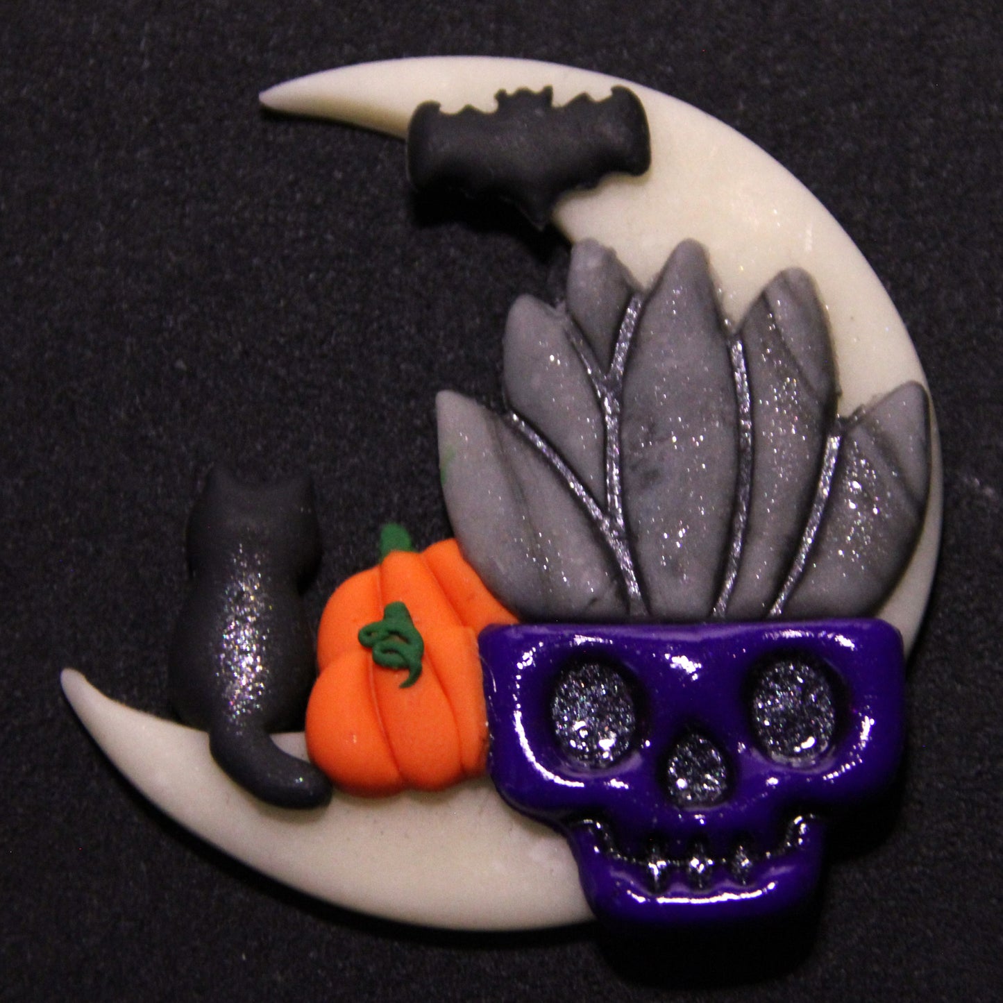 Halloween Skullulent Magnet