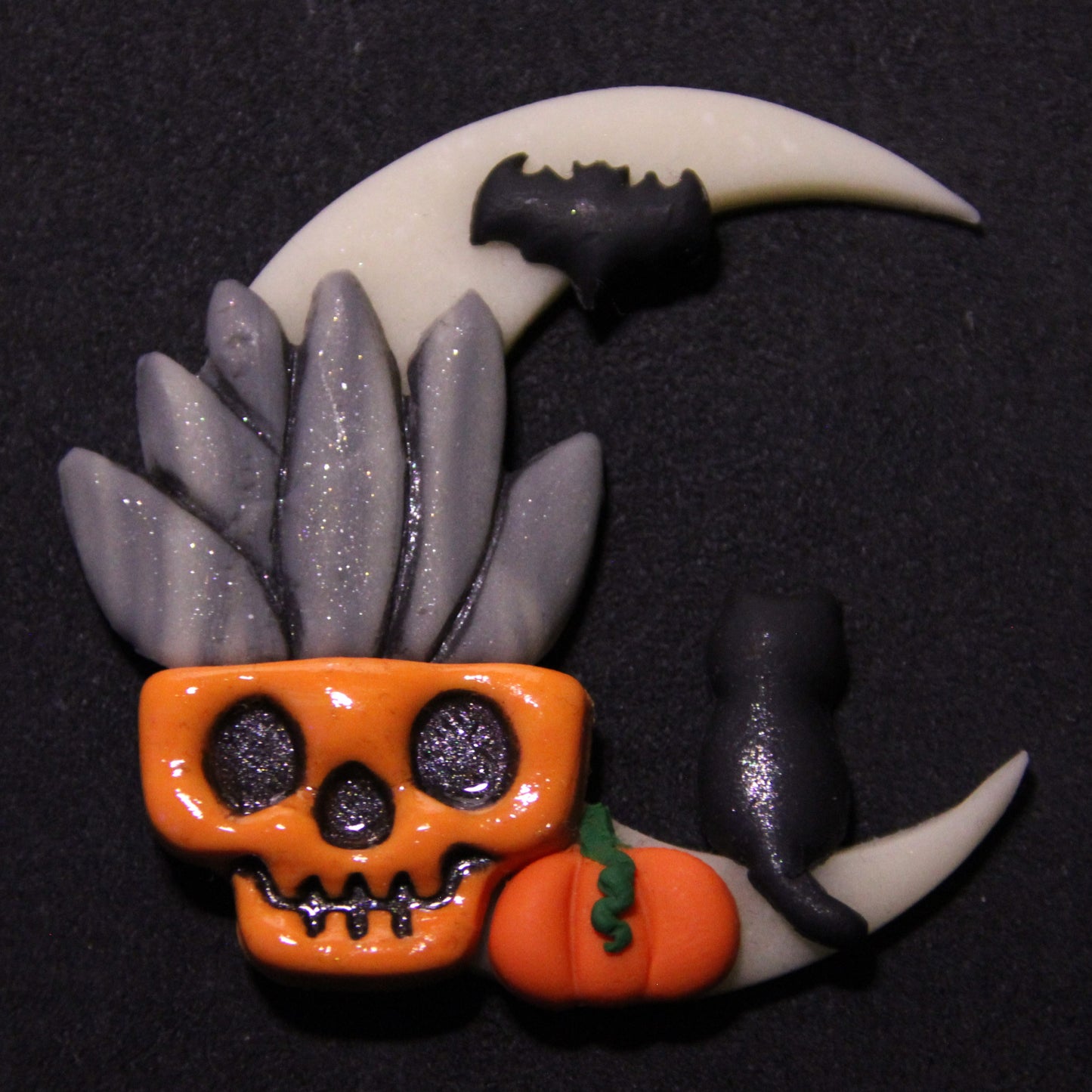 Halloween Skullulent Magnet